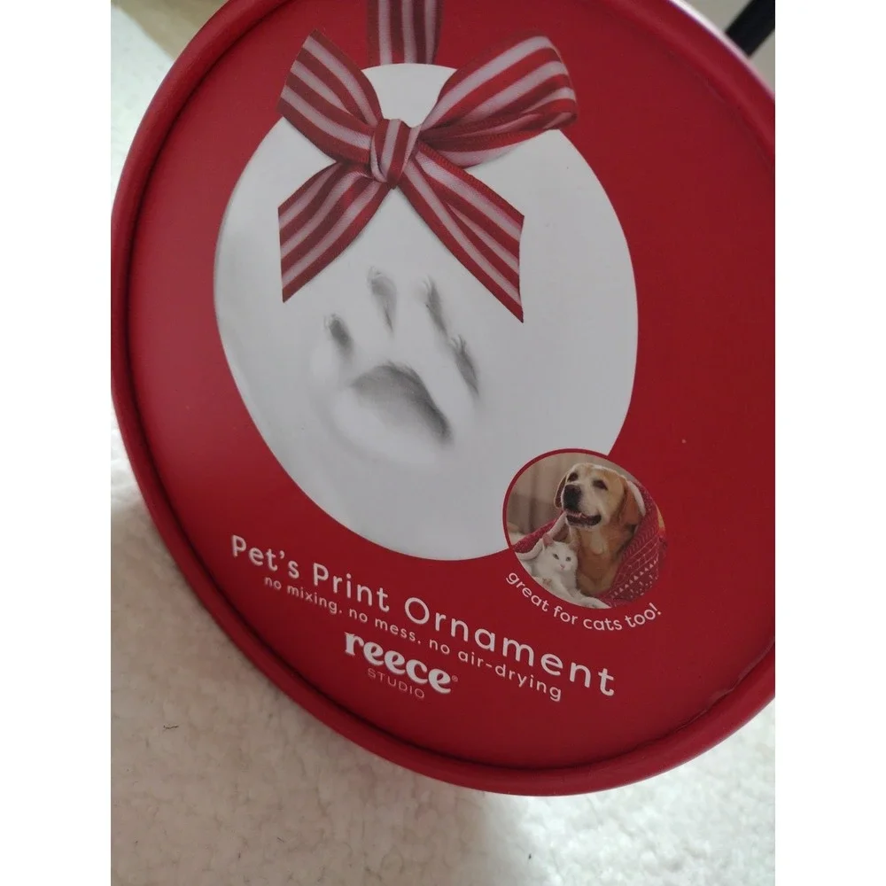 Pet's Print Ornament No Mixing No‎ Mess No Air Drying By Reece Studio